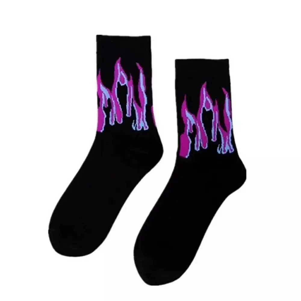 New two pairs Japanese skater socks teens